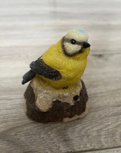 Blue tit garden sculpture - garden,