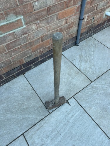 Vintage wooden shaft straight - wooden,