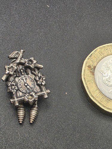 Vintage silver cuckoo - vintage,
