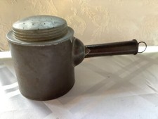 Antique Tin Flour Dredger - Exceptional Craftsmanship - Hanging Loop