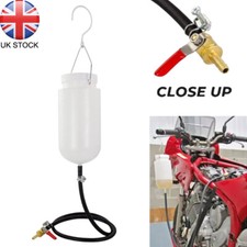 MOTORCYCLE AUXILIARY FUEL TANK & CARB BALANCING GAS CONTAINER TUNING BOTTLE NEW