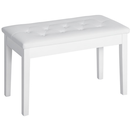 Homcom classic piano bench - piano,