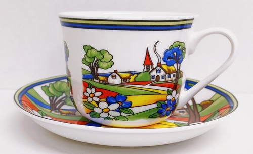 Exclusive village art deco cup - exclusive,