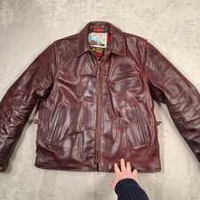 Aero Leather Co Jacket Mens 42