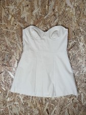 Zara Bandeau Cream Structured