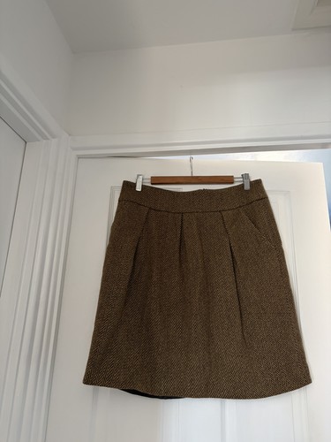 Moloh brown tweed skirt 100 - moloh,