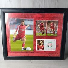 LIVERPOOL FC STEVEN GERRARD 2006 WALL PICTURE RARE RETRO SOCCER