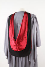 University academic hood - Free P&P - graduation gown accessory-10 colours+