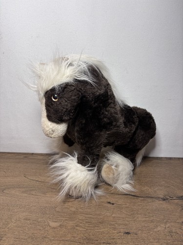 Brown white clydesdale style - &,