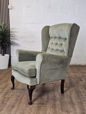 Vintage Sage Green Queen Anne