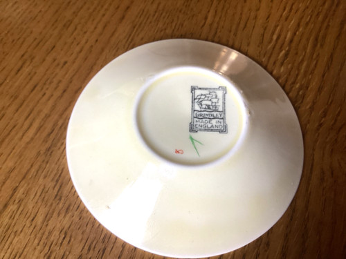 1930s grindley pottery - x, art