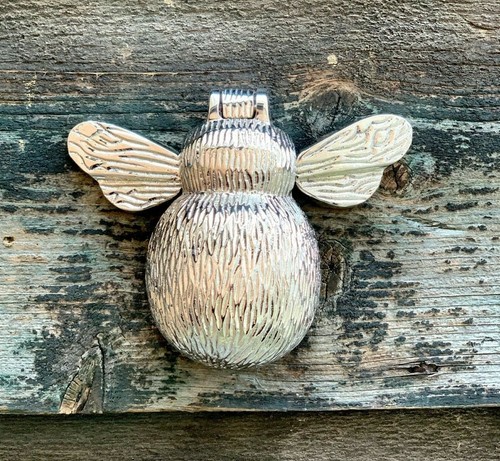 Solid brass bumble - solid, bee