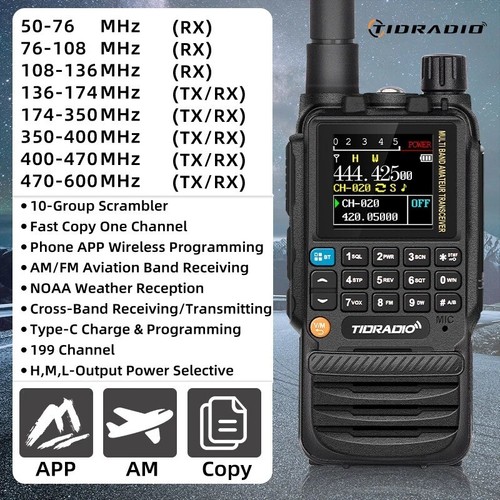 Tidradio walkie talkie - tidradio,