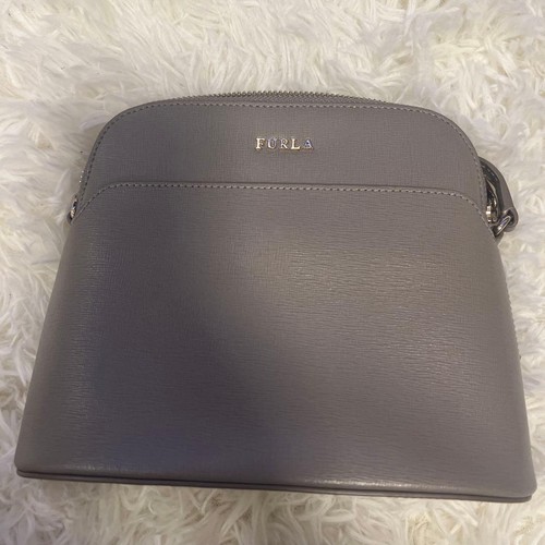 Furla gray shoulder - shoulder, bag