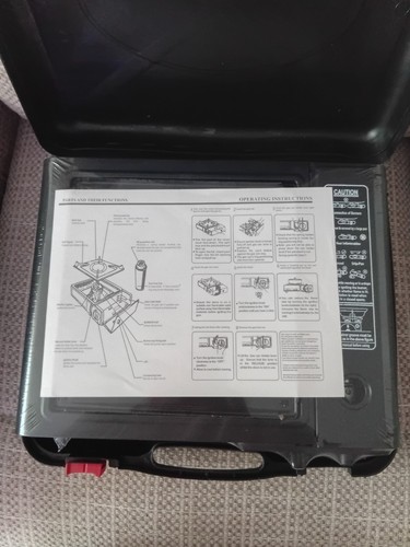 New portable gas stove and - new,
