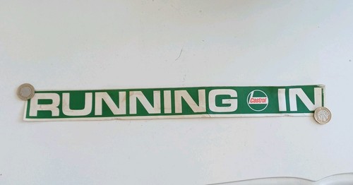 Vintage castrol oil running - oil,