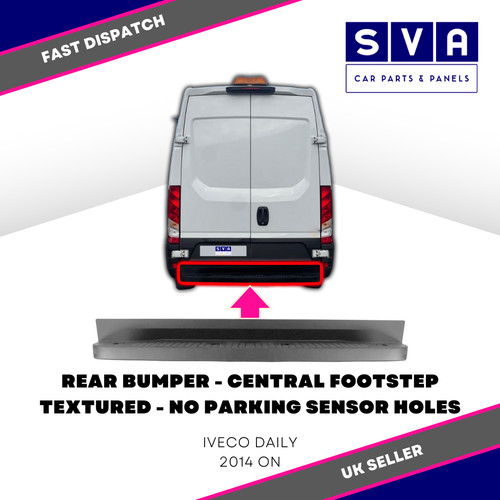 Iveco daily 2014 rear bumper - daily, 2014>