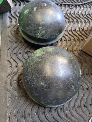 Pair brass bronze boat air - boat,