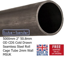5000mm 2" 50.8mm OD CDS Cold