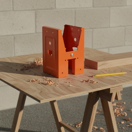 Pieces metal sawhorse - 2,