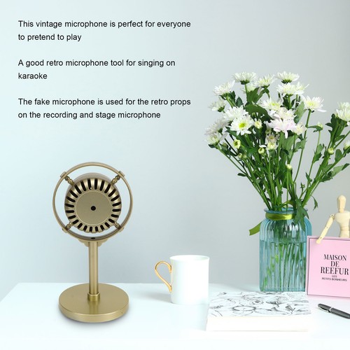 Vintage retro microphone - ˘,