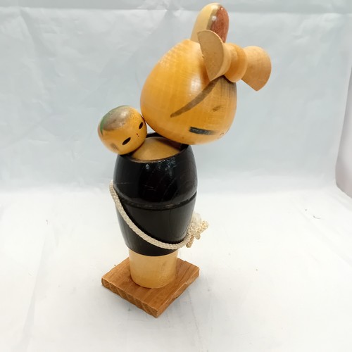 Vintage wooden japanese - wooden,