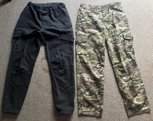 Boys cargo trousers pairs - cargo,
