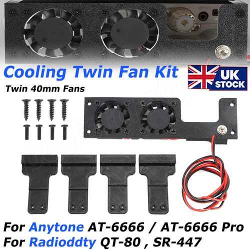 Cooling twin fan kit - cooling, for