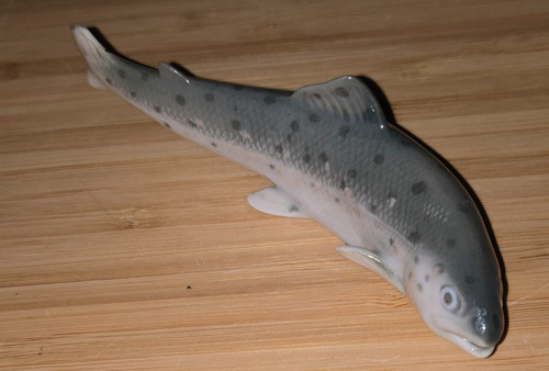 Royal copenhagen salmon fish - copenhagen,