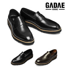 Gadae Homme Mens Genuine Leather Slip On Penny Loafers Formal Dress Shoes 227