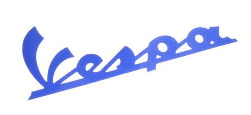 Vespa scooter stickers pairs