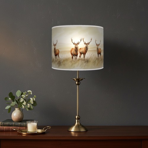 52cm antique brass - antique, lamp