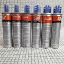 6x Spit Pulsa 800 Gas Fuel Cells for P800E/P800P Mixed EXPIRED Dates from 2022