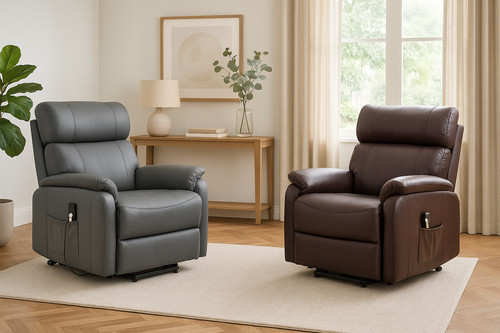 Dual motor riser recliner - riser,