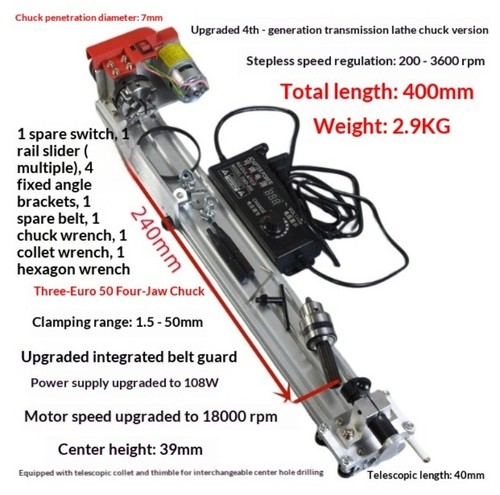 Mini lathe for - lathe, and