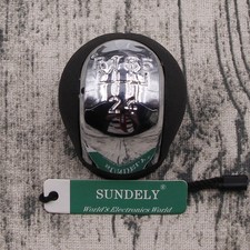 5 Speed Gear Shift Knob Chrome