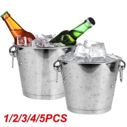 Ice bucket 5l stainless - 5l,