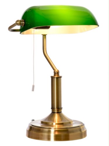 Banker table lamp desk - banker's,