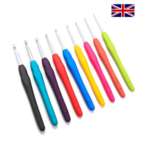 9pcs crochet hooks set - hooks,