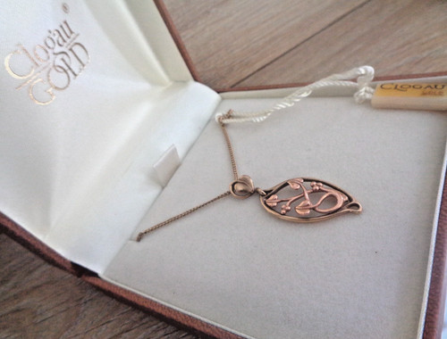 Clogau welsh gold pendant - welsh,