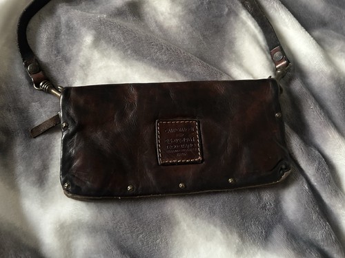 Campomaggi leather shoulder - leather,