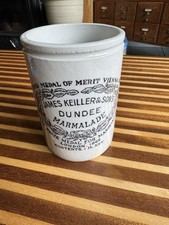 VINTAGE JAMES KEILLER & SONS 1lb DUNDEE MARMALADE JAR *KITCHENALIA*