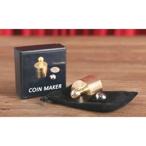 Coin maker brass magic - coin, trick