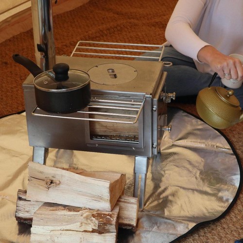 Stove fire mat for bell - mat, tents