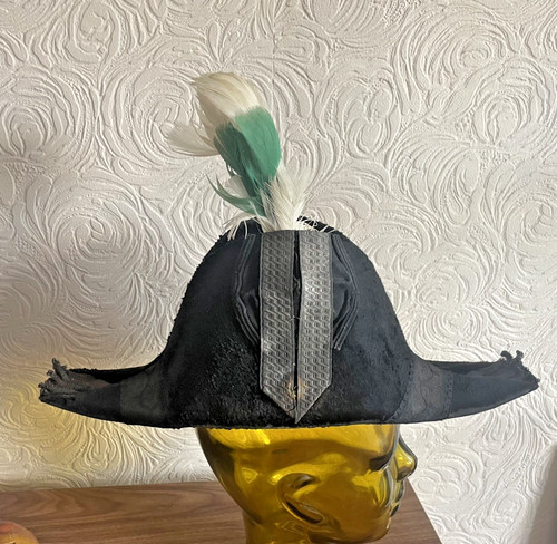 Antique military bicorn - military,