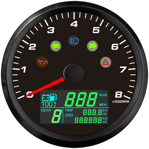 85mm lcd motorbike - 85mm, digital