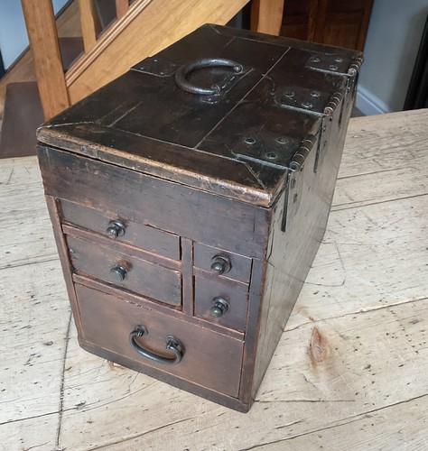 Antique japanese suzuribako - antique,