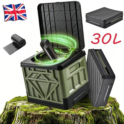 30l portable folding toilet - folding,
