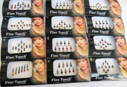 Women bindi face jewels - bindi,