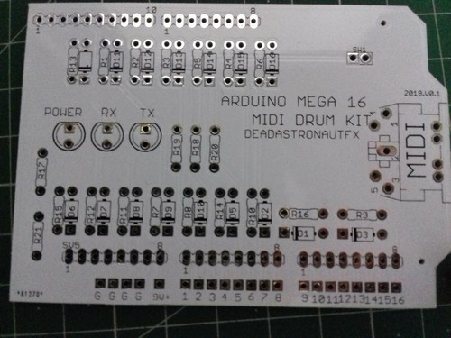 Mega midi drum - mega, 16